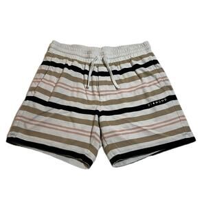Diamond Supply Co. Marquise Striped Shorts Size Large/34 Skater Colorful Summer
